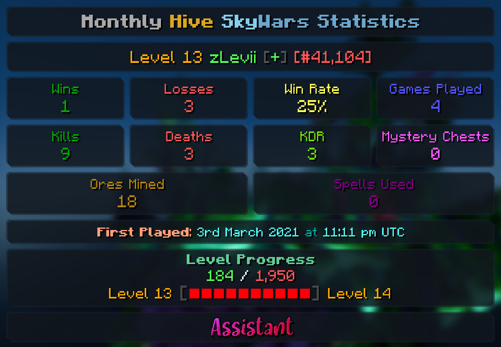 HyStats Mod (1.8.9) - BedWars, SkyWars Stat HUD, Stat Tracking 